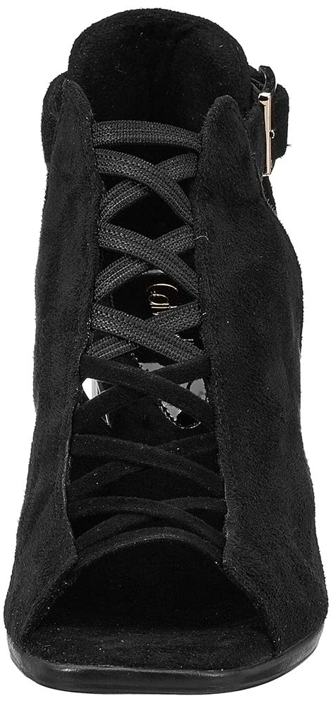Buy Catwalk Women's Peep Toe Criss Cross Booties at Amazon.in
