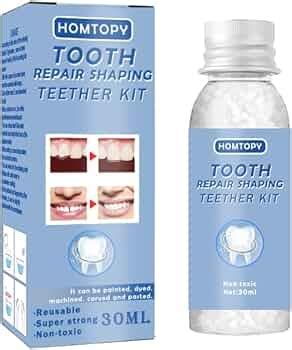The Shrusti Tooth Repair Kit, Temporary Fake Teeth Replacement Kit for ...