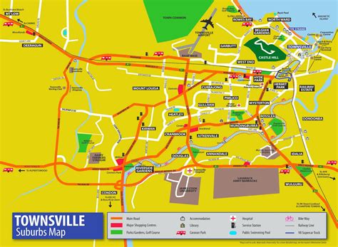 Map Of Australia Townsville