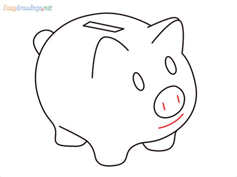 How To Draw A Piggy bank Step by Step - [8 Easy Phase]