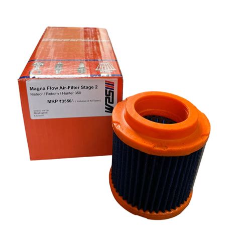Way2Speed MagnaFlow Nano Fiber Performance Air Filter for Royal Enfiel ...