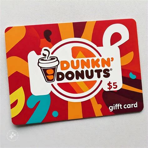 Dunkin Donuts $5 Gift Card Menu: Delicious Treats Await You!