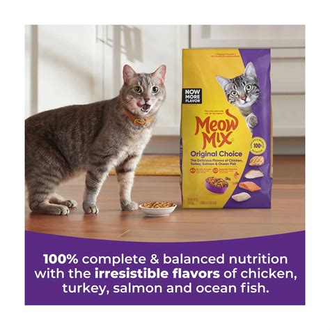 Buy Meow Mix Original Choice Dry Cat Food, 10 Pound Bag from Dollar ...