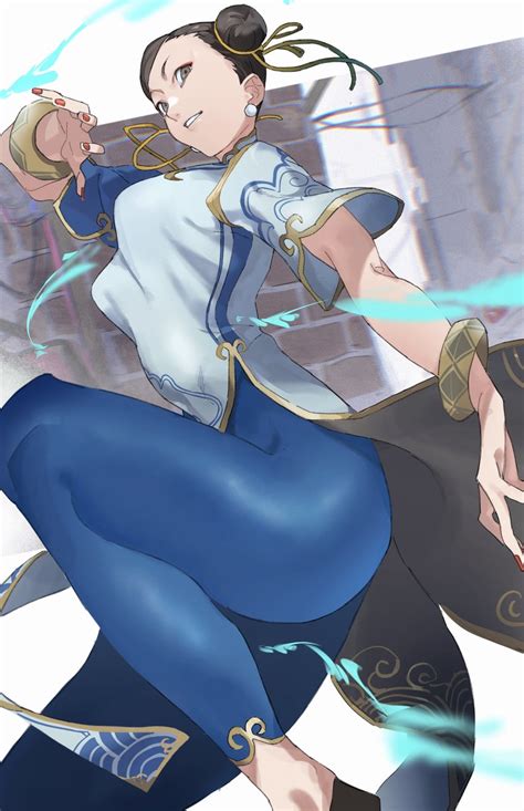 chun-li (street fighter and 1 more) drawn by pretty-purin720 | Danbooru