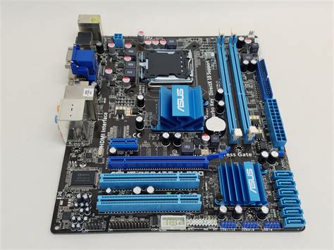 Used Asus P5G43T-M PRO LGA 775/Socket T DDR3 SDRAM Desktop Motherboard ...