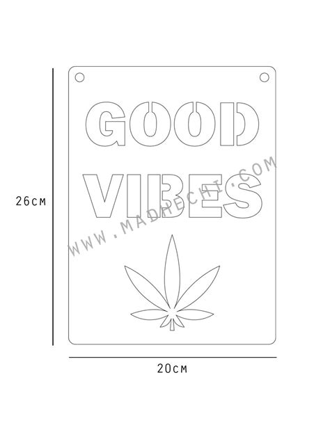 Good Vibes Wall Hanging | Quotes For Wall Hanging| Madhechi
