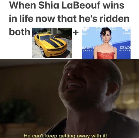 Shia Labeouf Semester Memes Controversial Facts About Shia LaBeouf,