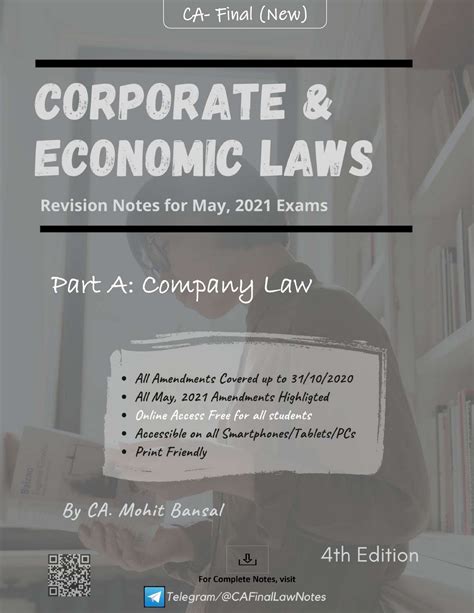 1646480 20210207104956 company law revision notes by ca mohit bansal ...