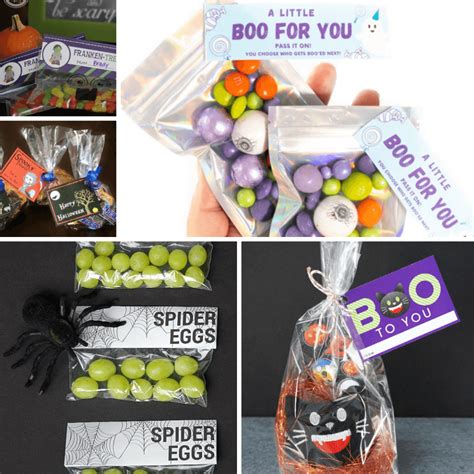 35 Halloween Treat Bag Toppers and Goody Bag Ideas | The TipToe Fairy