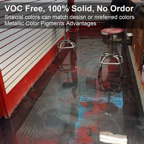 High Gloss Marble Look Epoxy Floor Coating for Residential, Commercial ...