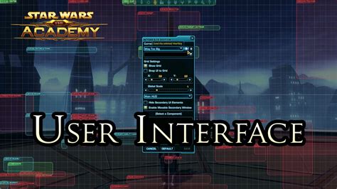 Image result for SWTOR Mod Menu