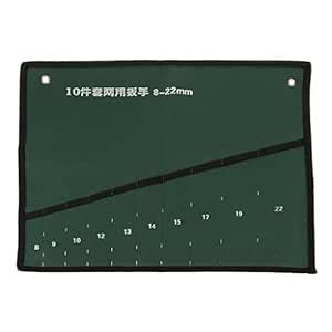 SECRET DESIRE™ 10-Pocket Canvas Spanner Wrench Tool Roll Up Storage ...