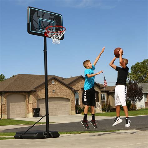 Lifetime 44 in. Impact Adjustable Portable Basketball Hoop (90759 ...