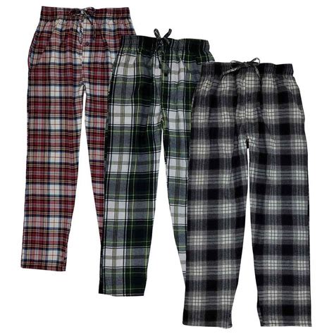 Different Touch Big & Tall Men's 100% Cotton Pajama Lounge Pants ...