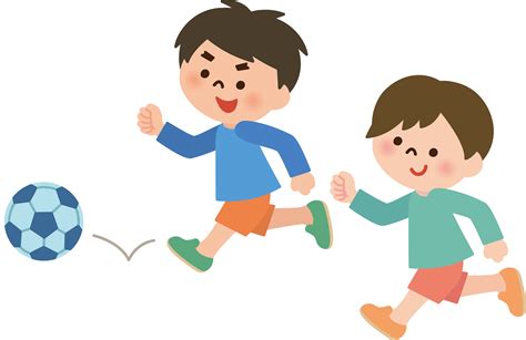 Kids Playing Soccer Png