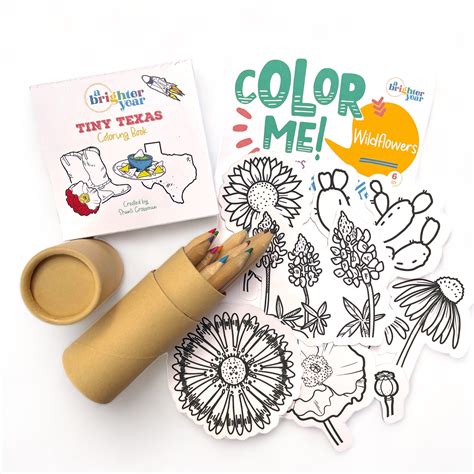 Mini Coloring Books - Pocket-Sized Fun for Adults - A Brighter Year