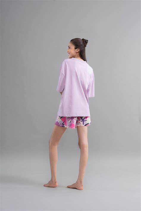 enchanted purple cotton shorts – NeceSera