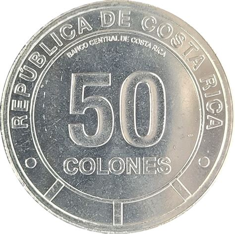 50 Colones (Menelaus blue morpho) - Costa Rica – Numista