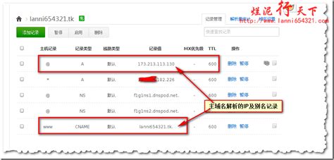 域名主机记录和泛域名记录不在同一个IP上_weixin_34318326的博客-CSDN博客