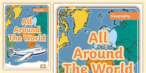 Geography: All Around the World Year 4 Unit Book Cover