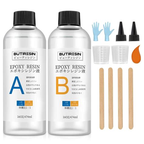 Epoxy Resin ButiResin Two-Part Resin Liquid Large Capacity 948ml/32oz ...