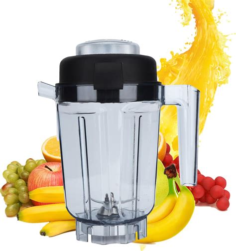 Amazon.com: 32 OZ Blender Container with Blade and Lid Transparent ...