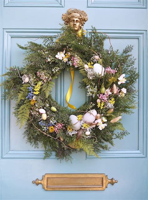 30 Eye-catching DIY Easter Wreath Ideas to Adorn Your Front Door