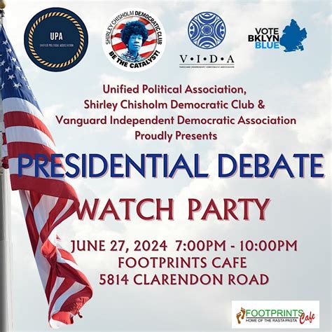 UPA/SCDC/VIDA/VOTE BROOKLYN BLUE "Presidential Debate Watch Party, 5814 ...