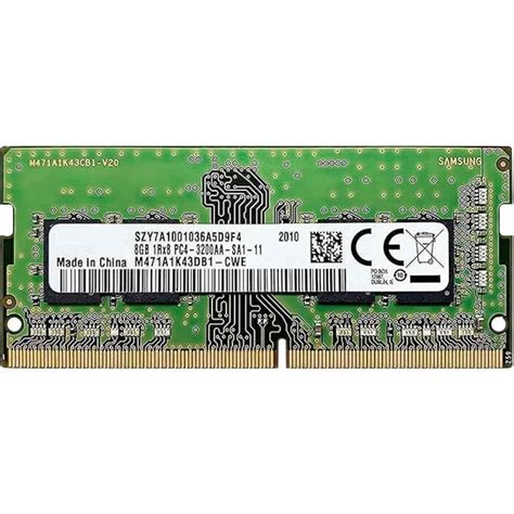 Samsung 8GB DDR4 RAM 3200MHz 1Rx8 260 PINs SODIMM Laptop Memory (Pulled ...