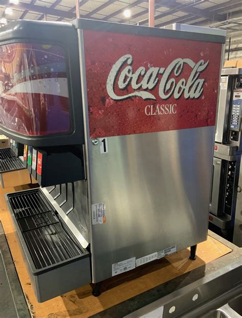 LANCER 4500 SODA FOUNTAIN DRINK BEVERAGE AND ICE DISPENSER 8 FLAVOR ...
