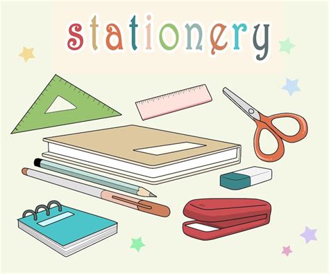 Stationery Cartoon 的图像结果
