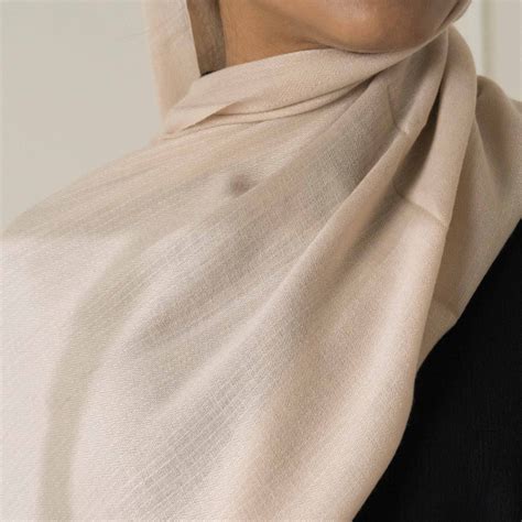 Cream Cashmere Hijab – Modest Essentials