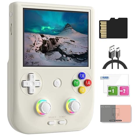 Buy RG406V Android 13 Handheld Game Console 4" HD IPS 8GB RAM 128GB ...