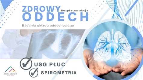 Bezpłatna akcja "Zdrowy Oddech" - 16 marca 2025 roku - Limanowa.in