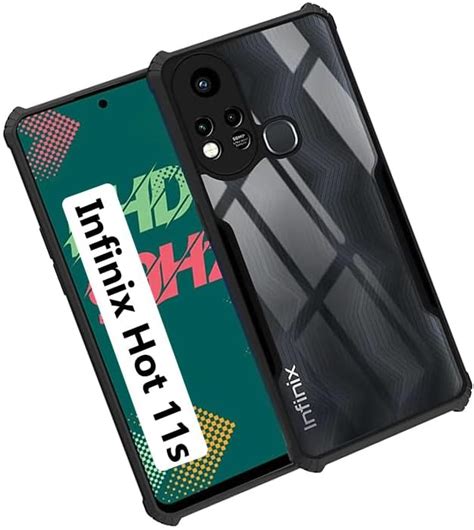 COBERTA Back Cover for Infinix Hot 8 Back Cover Case - Black ...