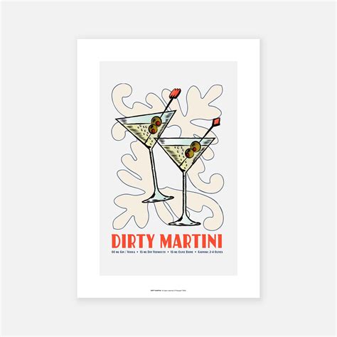 Dirti Martini Print – Passage Art