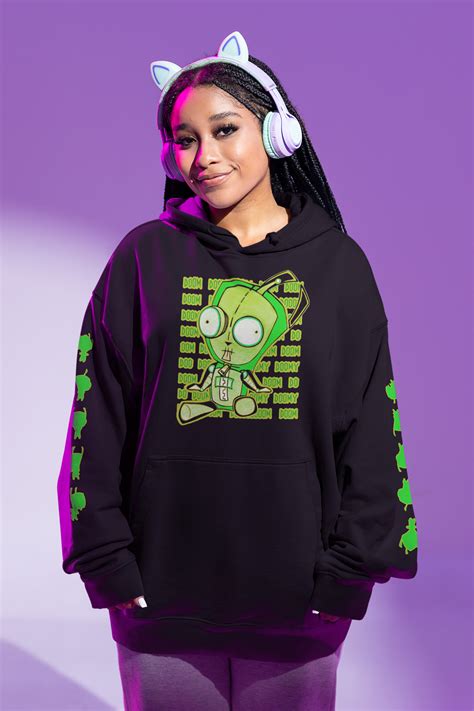 Invader Zim Gir Hoodie