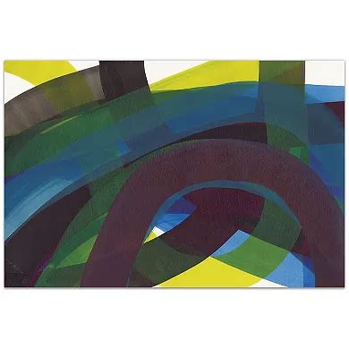 Empire Art Direct Pigment Play II Tempered Frameless Glass Wall Art