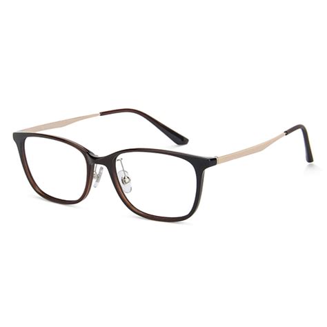 Brown Tortoise Matte Gold Brown Full Rim Square Lenskart Air Clip on LA ...