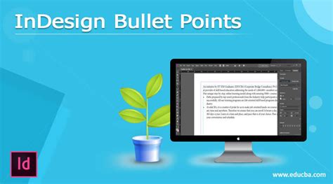 Image result for Bullet List InDesign
