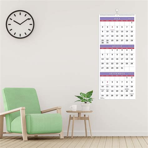Buy 2023 Wall Calendar - 3-Month Wall Calendar Display (Folded in a ...