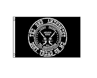 Flag 2nd Amendment Gun Rights Don't Tread On Me 3x5 Feet : Amazon.in ...