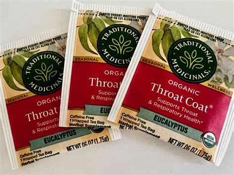Tea With Friends: Throat Coat tea from Traditional Medicinals