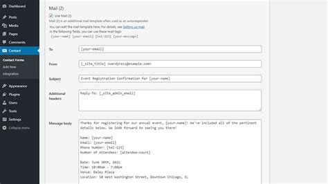 Image result for Contact Form 7 Tutorial