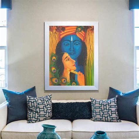 Buy Radha Krishna Acrylic Wall Art Online In India - Etsy India