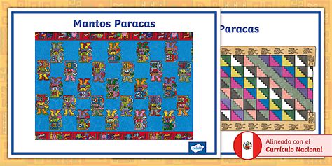 Dibujo mantos Paracas - Twinkl Perú (teacher made) - Twinkl