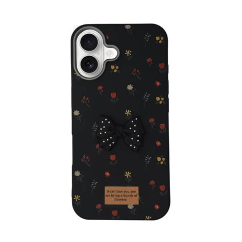 Cute Floral with 3D Bow Case For iPhone 16– Olly Polly