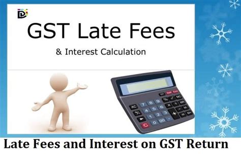 Late Fees and Interest on GST Return.