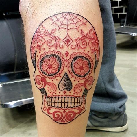 125+ Best Sugar Skull Tattoo - Designs & Meaning (2019)