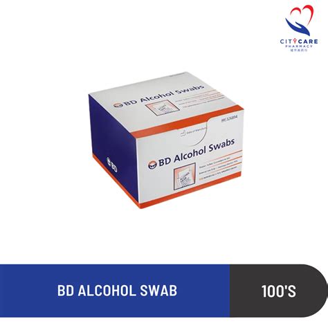 BD ALCOHOL SWAB (100’S) - MYCITYHEALTH SDN BND (970596-W)